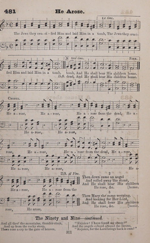 Salvation Army Music: (formerly published as "Revival Music") with supplementary tunes page 311