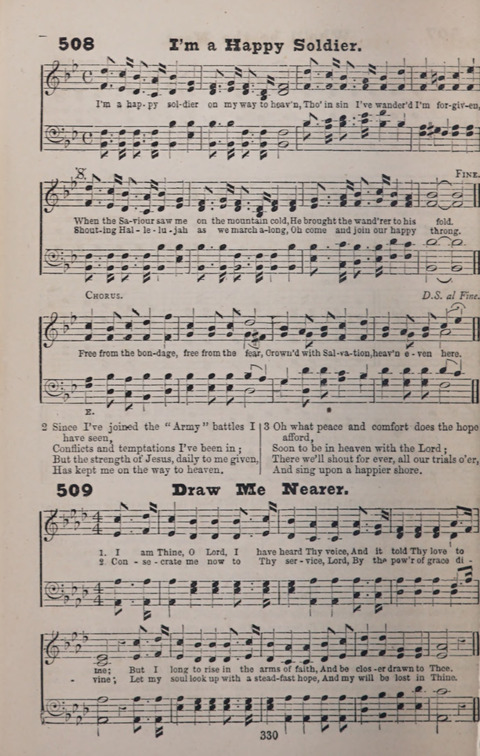 Salvation Army Music: (formerly published as "Revival Music") with supplementary tunes page 330