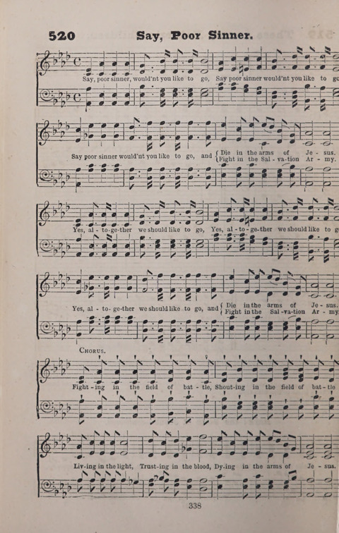 Salvation Army Music: (formerly published as "Revival Music") with supplementary tunes page 338