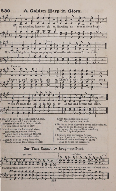 Salvation Army Music: (formerly published as "Revival Music") with supplementary tunes page 345