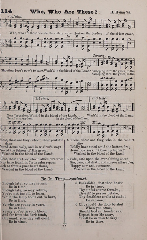 Salvation Army Music: (formerly published as "Revival Music") with supplementary tunes page 77