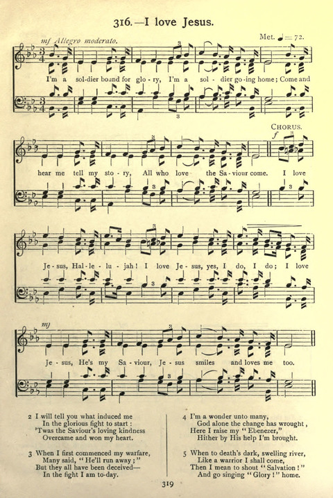 The Salvation Army Music page 319