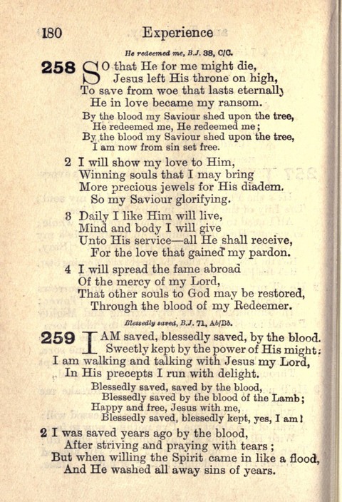 Salvation Army Songs page 180