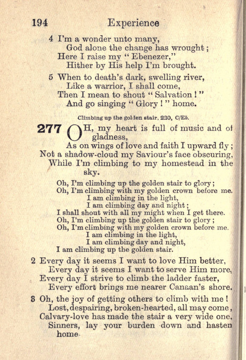 Salvation Army Songs page 194