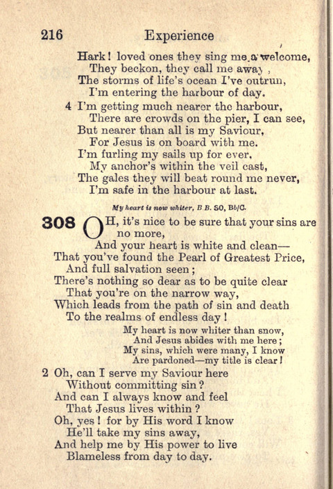 Salvation Army Songs page 216