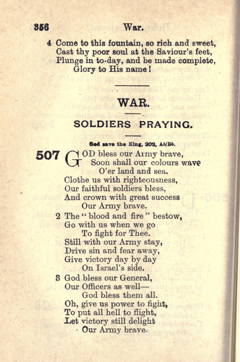 Salvation Army Songs page 356