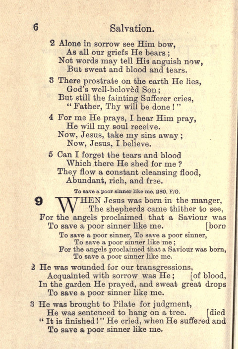 Salvation Army Songs page 6