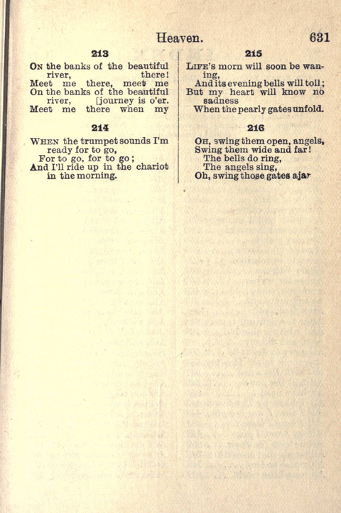 Salvation Army Songs page 631