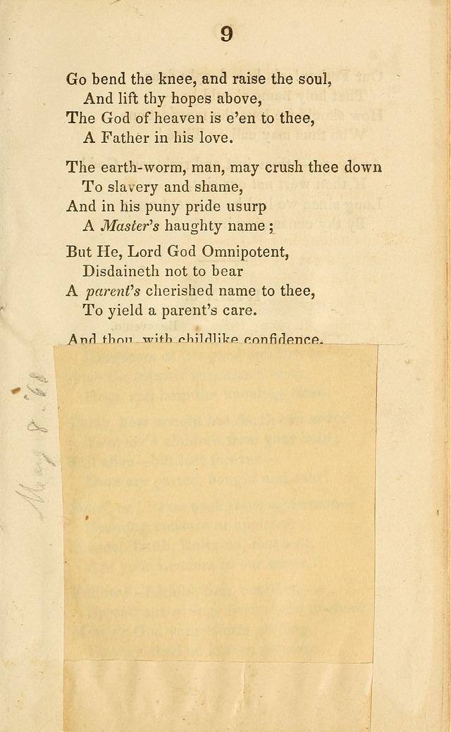 A Selection of Anti-Slavery Hymns: for the use of the friends of emancipation page 5