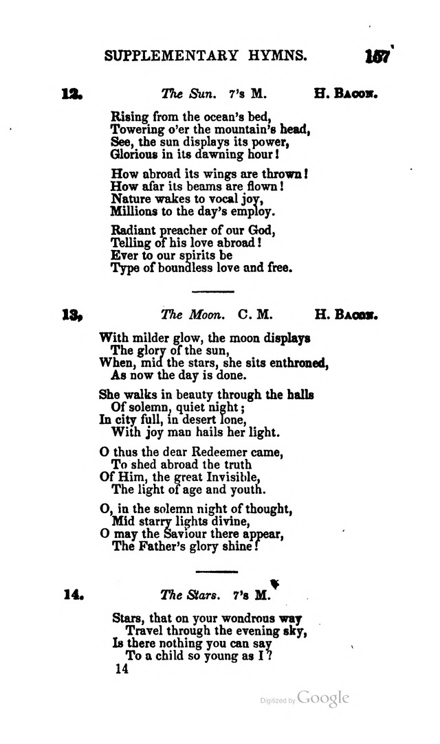 A Service Book: with a selection of tunes and hymns for Sabbath schools (6th ed.) page 157