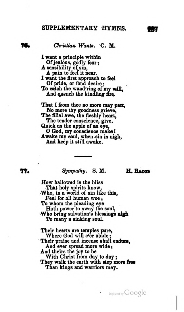 A Service Book: with a selection of tunes and hymns for Sabbath schools (6th ed.) page 187