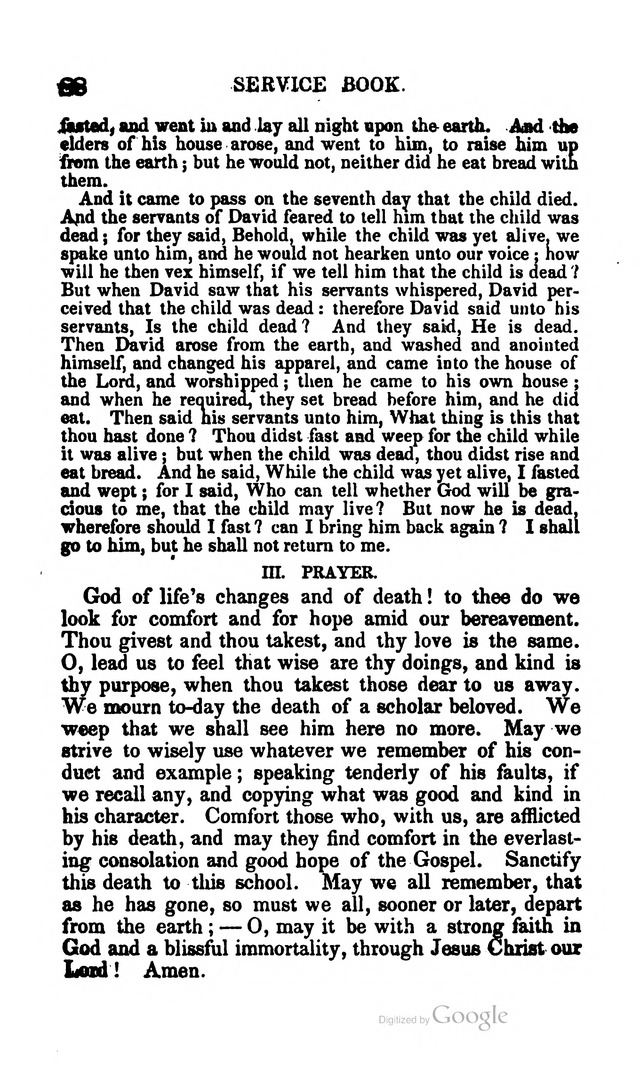 A Service Book: with a selection of tunes and hymns for Sabbath schools (6th ed.) page 88