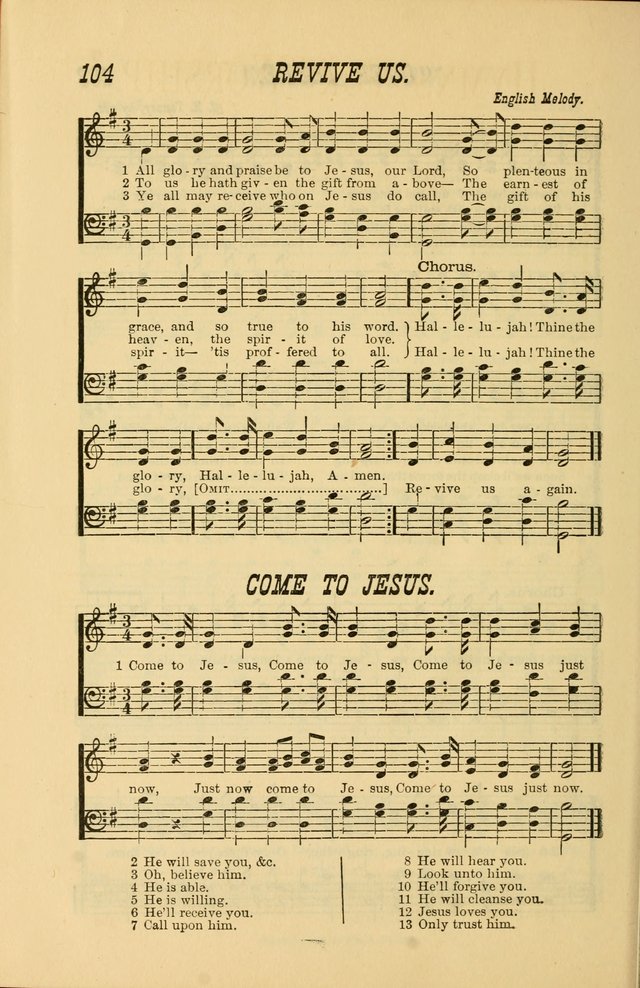 Sabbath Bells: for the Sunday-school and for prayer, praise, and gospel meetings page 106