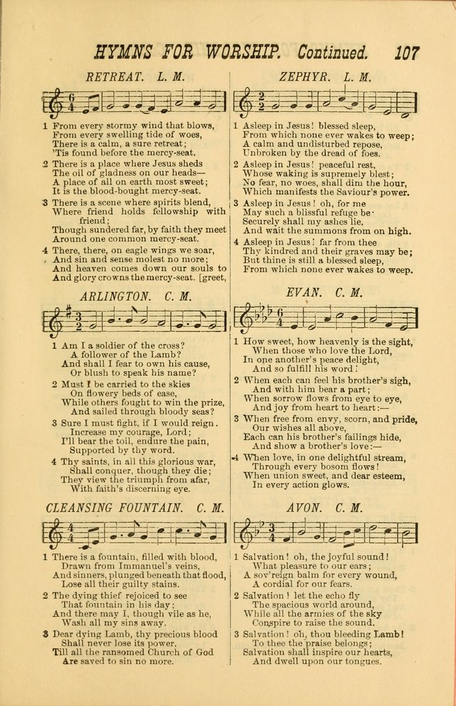 Sabbath Bells: for the Sunday-school and for prayer, praise, and gospel meetings page 109