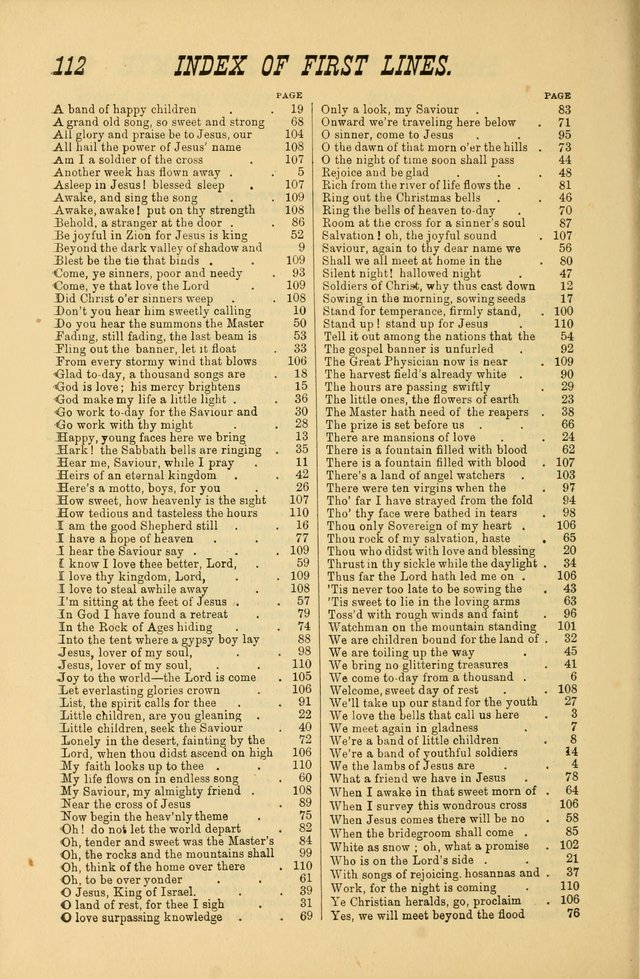 Sabbath Bells: for the Sunday-school and for prayer, praise, and gospel meetings page 114