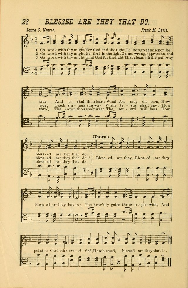 Sabbath Bells: for the Sunday-school and for prayer, praise, and gospel meetings page 28