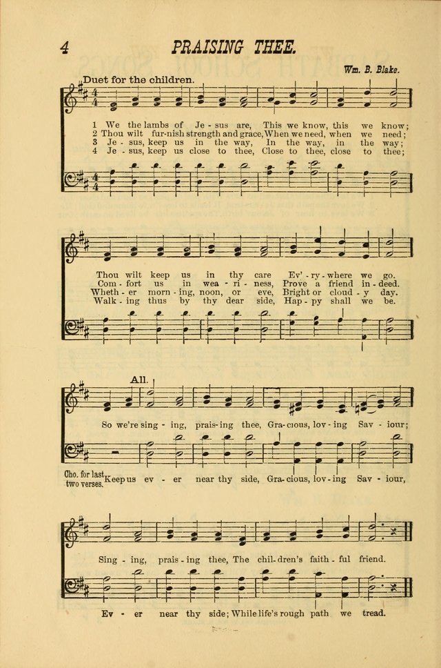 Sabbath Bells: for the Sunday-school and for prayer, praise, and gospel meetings page 4