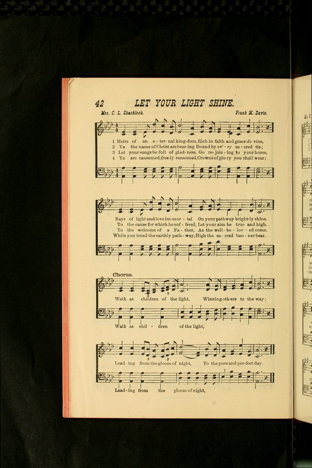 Sabbath Bells: for the Sunday-school and for prayer, praise, and gospel meetings page 42