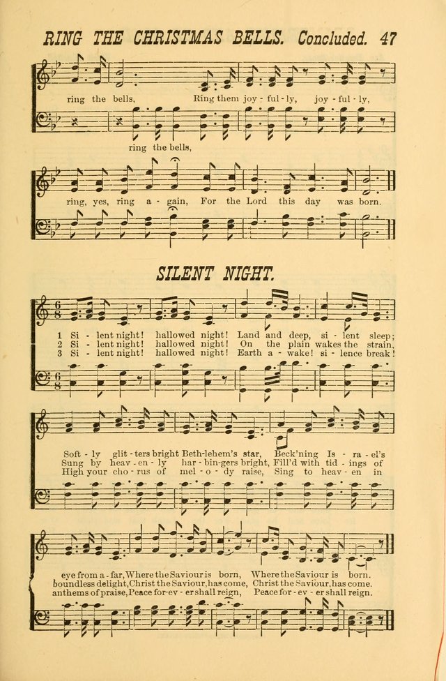 Sabbath Bells: for the Sunday-school and for prayer, praise, and gospel meetings page 49