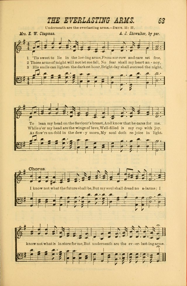 Sabbath Bells: for the Sunday-school and for prayer, praise, and gospel meetings page 65