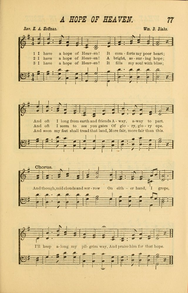 Sabbath Bells: for the Sunday-school and for prayer, praise, and gospel meetings page 79