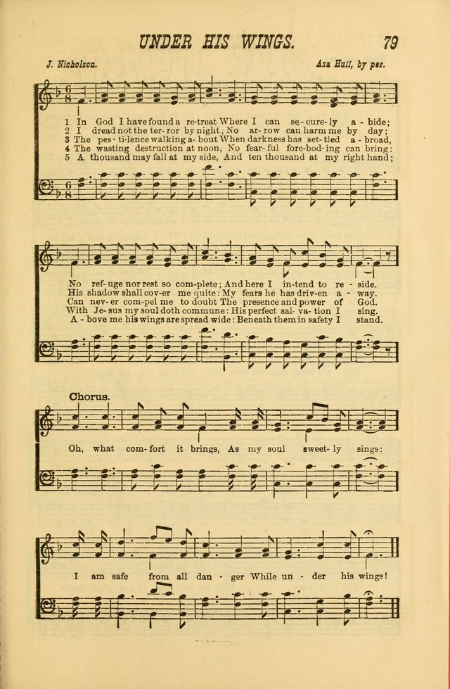 Sabbath Bells: for the Sunday-school and for prayer, praise, and gospel meetings page 81