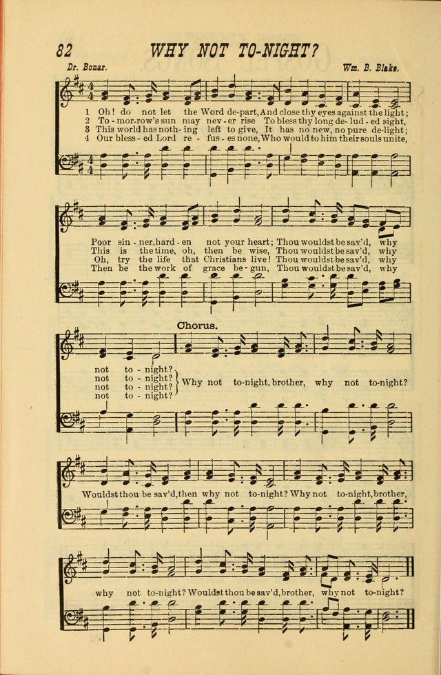 Sabbath Bells: for the Sunday-school and for prayer, praise, and gospel meetings page 84