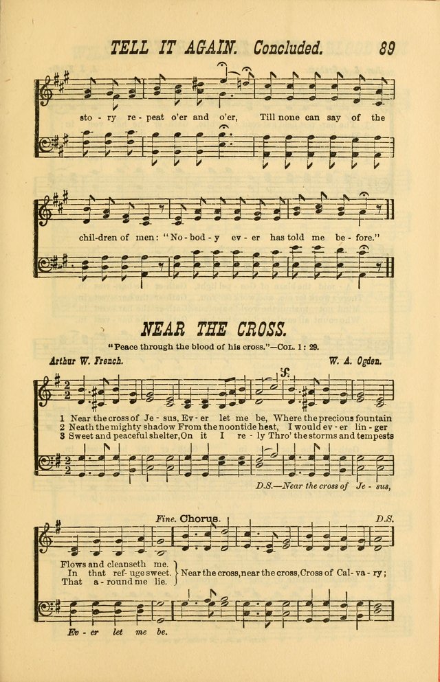 Sabbath Bells: for the Sunday-school and for prayer, praise, and gospel meetings page 91