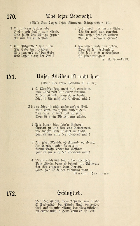 Sänger-Bote: ein Liederbuch für Kirche und Haus page 125