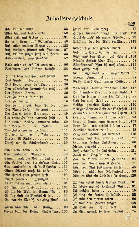 Sänger-Bote: ein Liederbuch für Kirche und Haus (4th. ed.) page 191