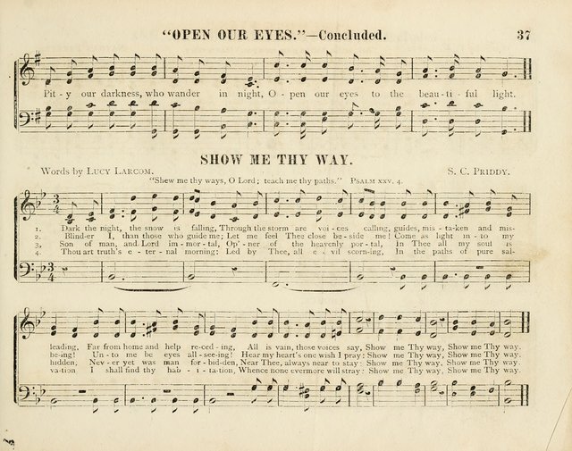 Songs of the Bible for the Sunday School page 37