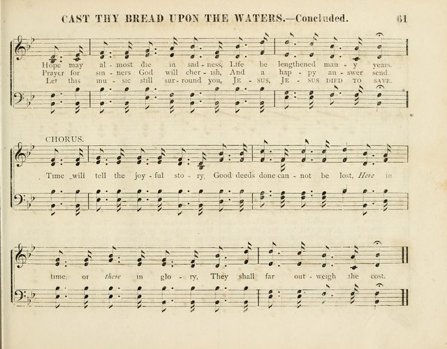 Songs of the Bible for the Sunday School page 61