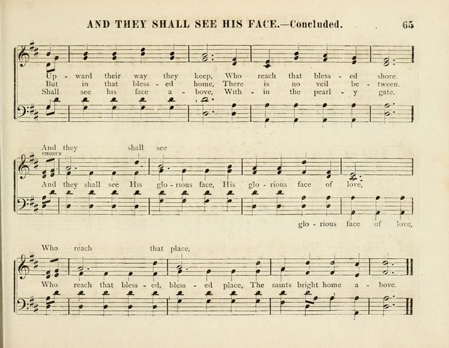 Songs of the Bible for the Sunday School page 65