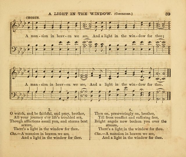 The Silver Chime: a cluster of Sabbath school melodies, tunes, sentences, chants, etc., for the use of children and teachers in their school exercises, devotions, and recreations, to which is added... page 37