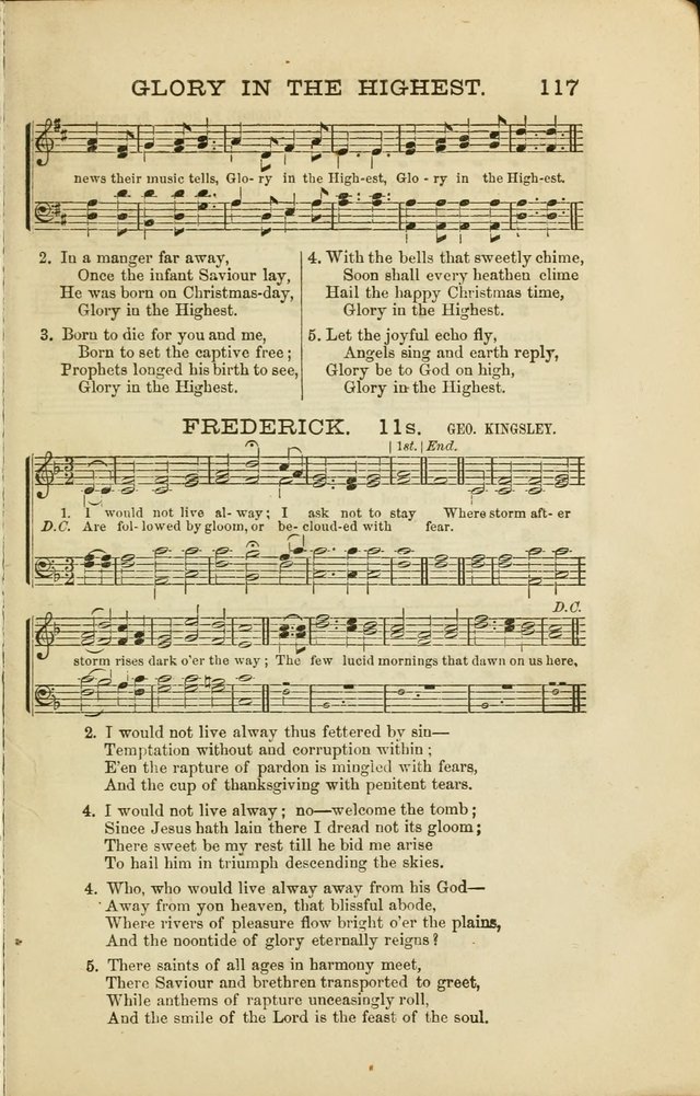 Sabbath Carols : A New Collection of Music and Hymns page 116