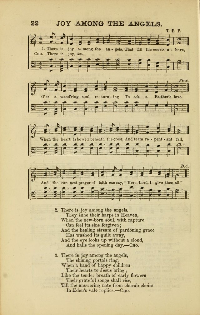 Sabbath Carols : A New Collection of Music and Hymns page 21