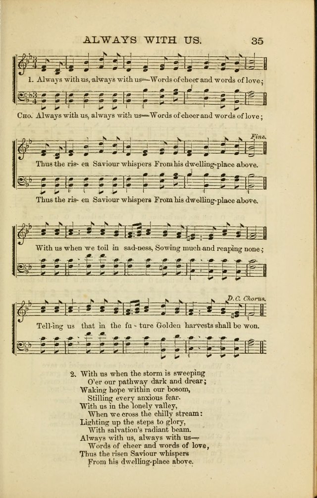 Sabbath Carols : A New Collection of Music and Hymns page 34