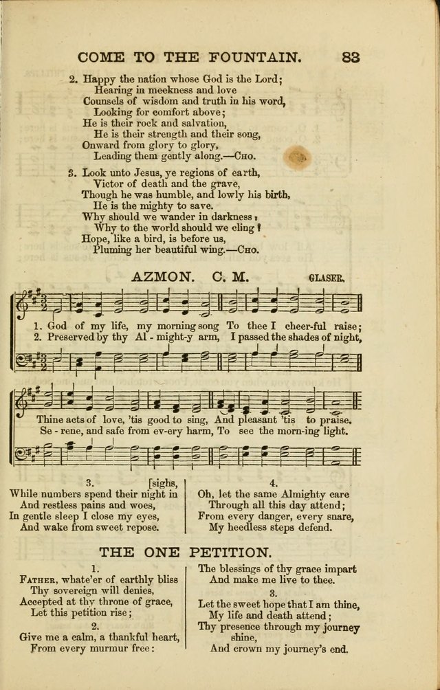 Sabbath Carols : A New Collection of Music and Hymns page 82