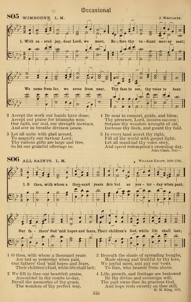 Sursum corda: a book of praise page 585