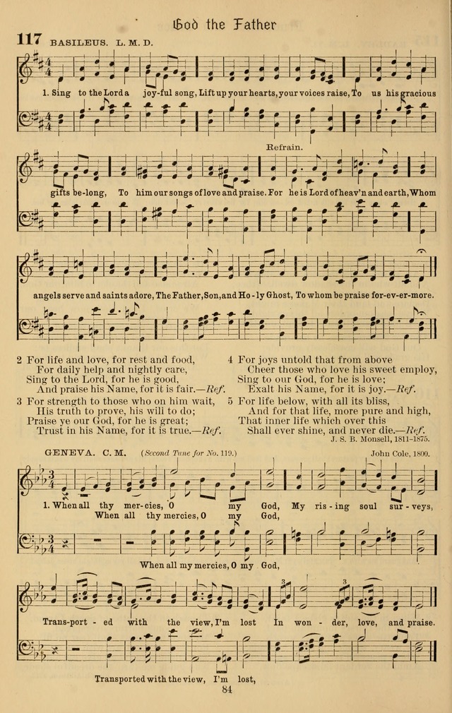 Sursum corda: a book of praise page 99