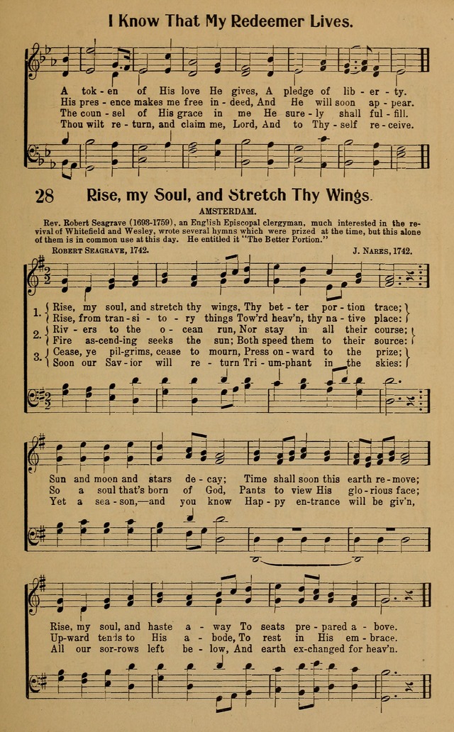 Songs of the Christian Centuries: the book of a hundred immortal hymns, with brief biographical and descriptive notes. page 22