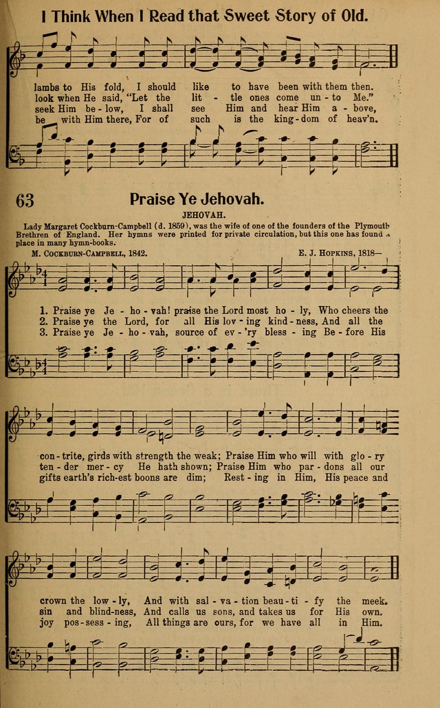 Songs of the Christian Centuries: the book of a hundred immortal hymns, with brief biographical and descriptive notes. page 44