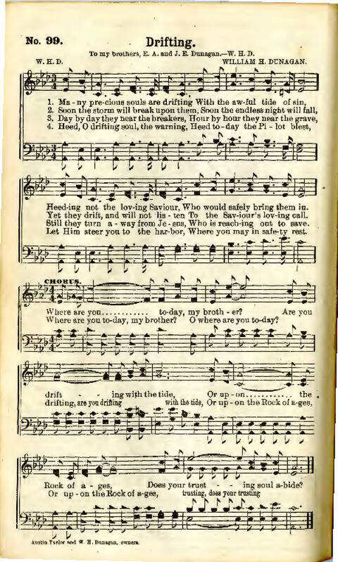 Song Crown: a new compilation of sweet gospel songs page 102