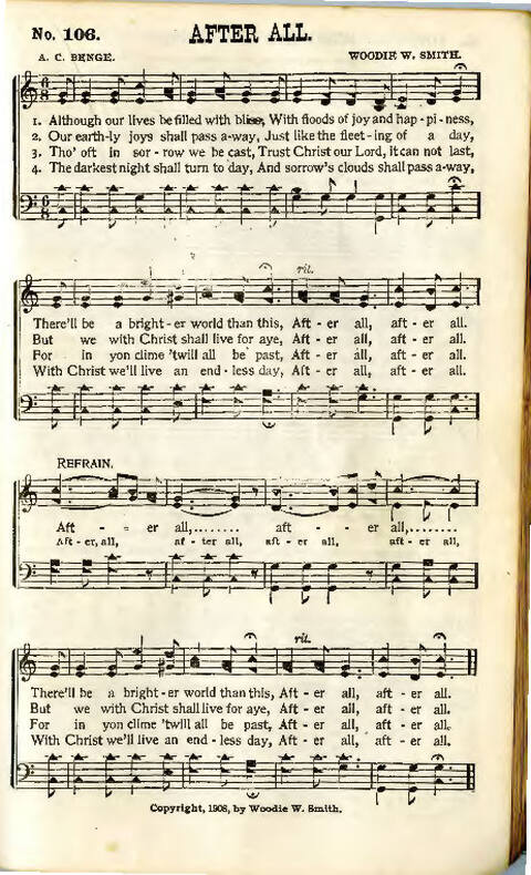 Song Crown: A new compilation of Sweet Gospel Songs page 107