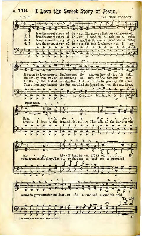 Song Crown: A new compilation of Sweet Gospel Songs page 122