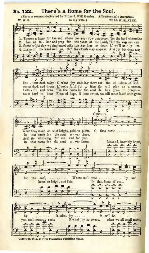 Song Crown: a new compilation of sweet gospel songs page 124