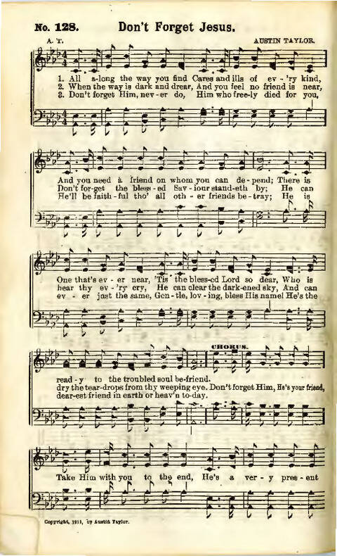 Song Crown: A new compilation of Sweet Gospel Songs page 130