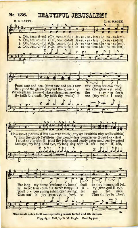 Song Crown: A new compilation of Sweet Gospel Songs page 136