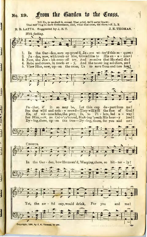 Song Crown: A new compilation of Sweet Gospel Songs page 19