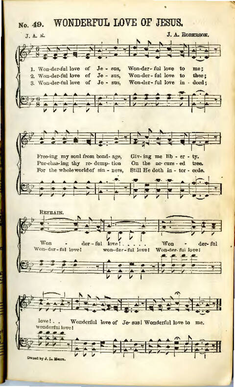 Song Crown: A new compilation of Sweet Gospel Songs page 49